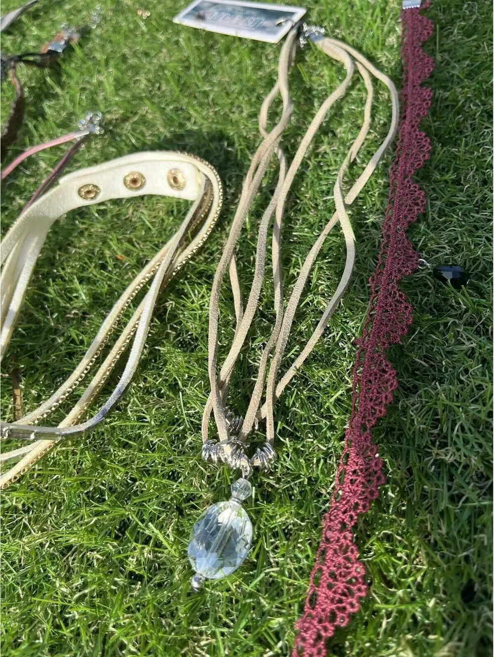Assorted Bohemian‎ Style Multi-Strand Bracelets and Chokers Set